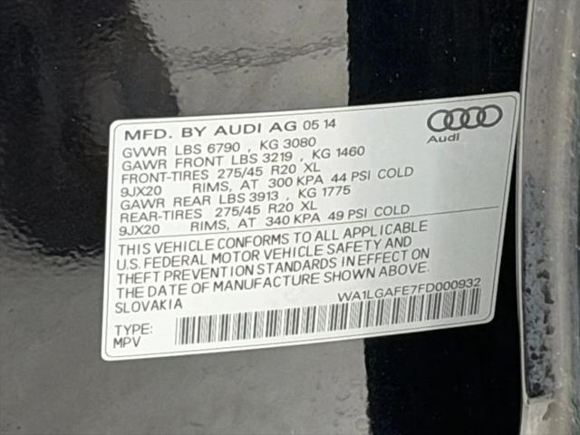 2015 Audi Q7 3.0T Premium