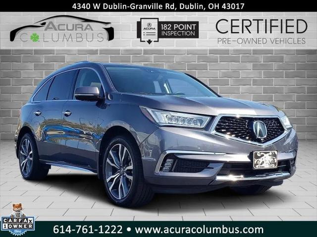 2019 Acura MDX Advance  Entertainment Pkgs for sale near Dublin, OH