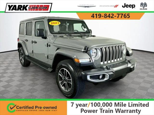 2023 Jeep Wrangler 4-Door Sahara 4x4 for sale in Toledo, OH