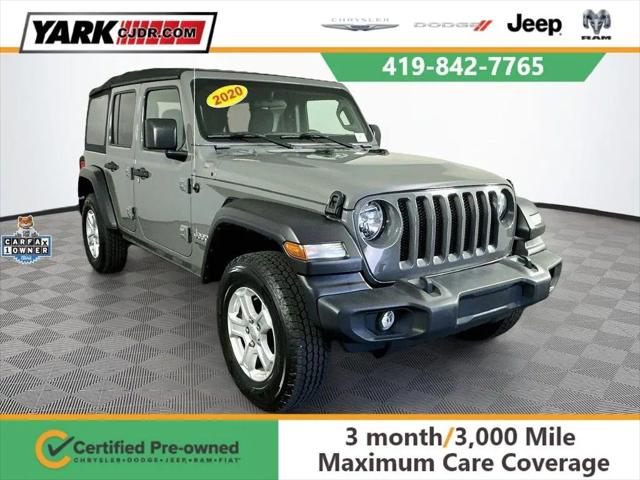 2020 Jeep Wrangler Sport S 4x4 for sale in Toledo, OH