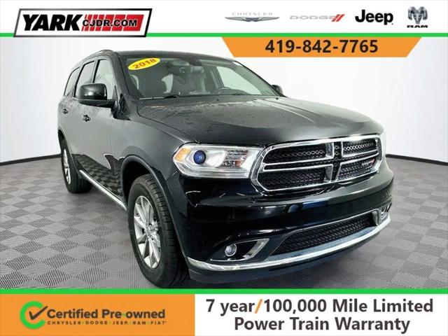 2018 Dodge Durango SXT AWD for sale in Toledo, OH