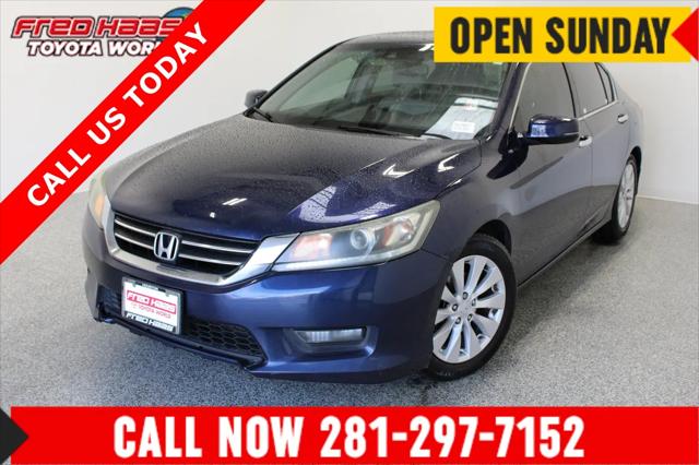 2015 Honda Accord EX-L for sale in Spring, TX