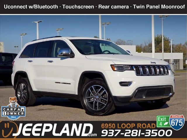 2017 Jeep Grand Cherokee Limited 4x4 for sale near Centerville, OH