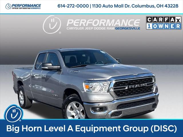2022 Ram 1500 Big Horn Quad Cab 4x2 64 Box for sale near Columbus, OH