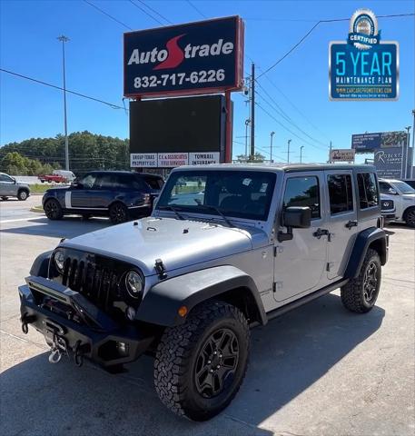 2014 Jeep Wrangler Unlimited Willys Wheeler for sale in Tomball, TX