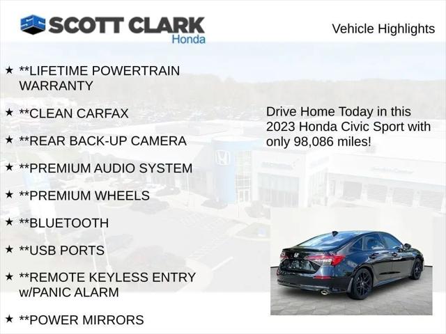 2023 Honda Civic Sport