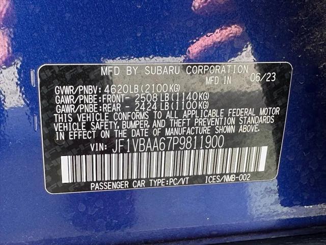 2023 Subaru WRX Standard