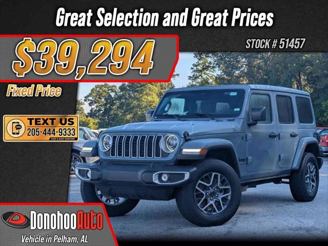 2026 Jeep Wrangler 4-Door Sahara 4x4 for sale in Pelham, AL