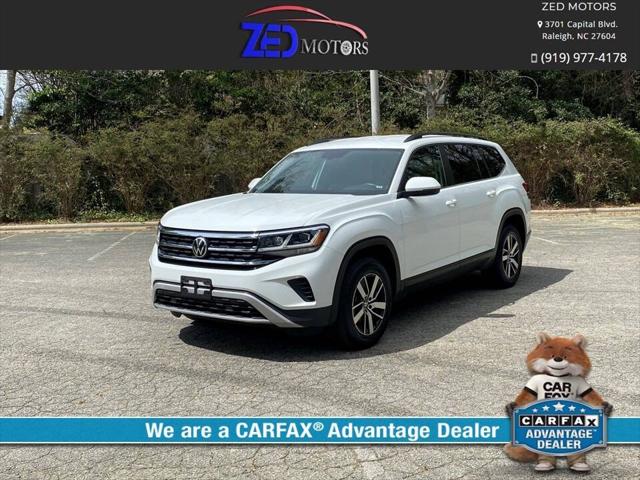 2021 Volkswagen Atlas SE 4Motion AWD 4dr SUV for sale in Raleigh, NC