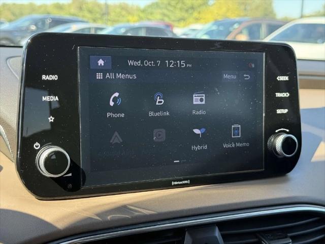 2022 Hyundai Santa Fe Hybrid Blue 2022 Hyundai Santa Fe Hybrid Blue