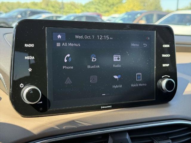 2022 Hyundai Santa Fe Hybrid Blue 2022 Hyundai Santa Fe Hybrid Blue