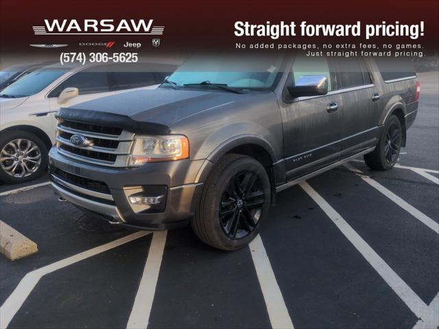 2016 Ford Expedition EL Platinum for sale in Warsaw, IN