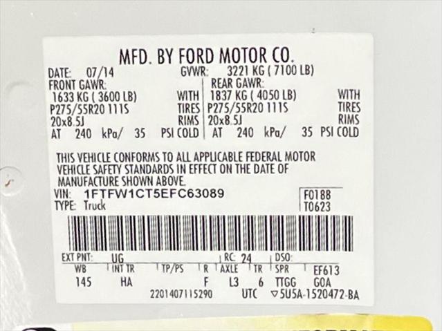 2014 Ford F-150 LARIAT
