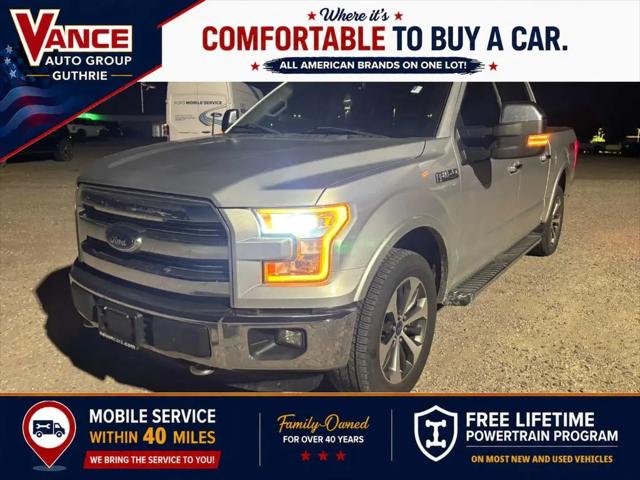 2015 Ford F-150 LARIAT for sale in Guthrie, OK