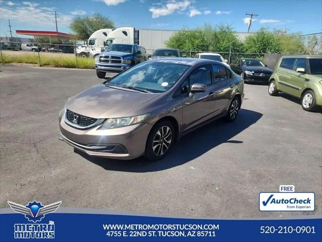 2015 Honda Civic EX for sale in Tucson, AZ