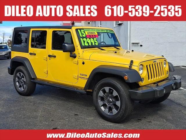 2015 Jeep Wrangler Unlimited Sport for sale in Norristown, PA