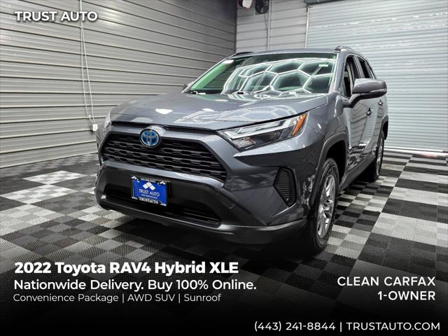 2022 Toyota RAV4 Hybrid XLE AWD SUV for sale in Sykesville, MD