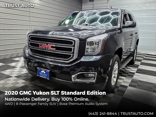 2020 GMC Yukon SLT Standard Edition 4WD 8-Passenger SUV for sale in Sykesville, MD