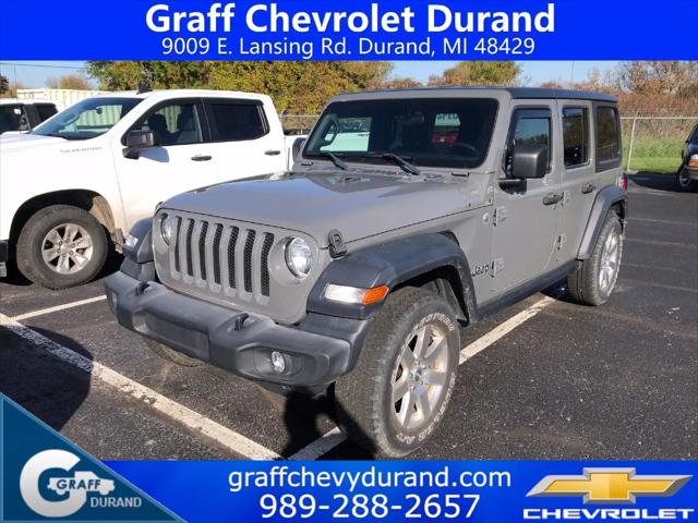 2018 Jeep Wrangler Unlimited Sport S 4x4 for sale in Durand, MI
