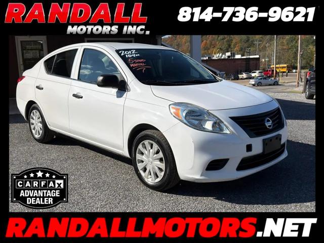2012 Nissan Versa 1.6 S for sale in Portage, PA