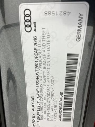 2018 Audi S5 3.0T Premium Plus