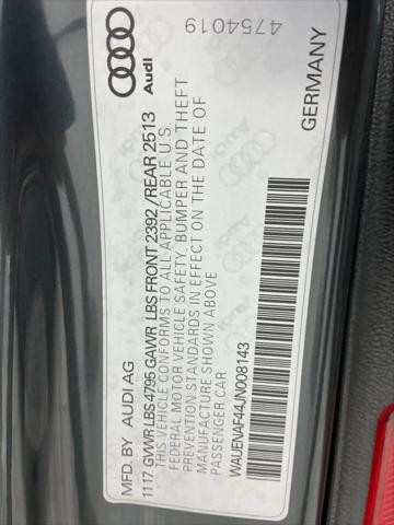 2018 Audi A4 2.0T Premium