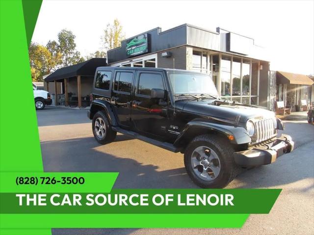 2018 Jeep Wrangler JK Unlimited Sahara 4x4 for sale in Lenoir, NC