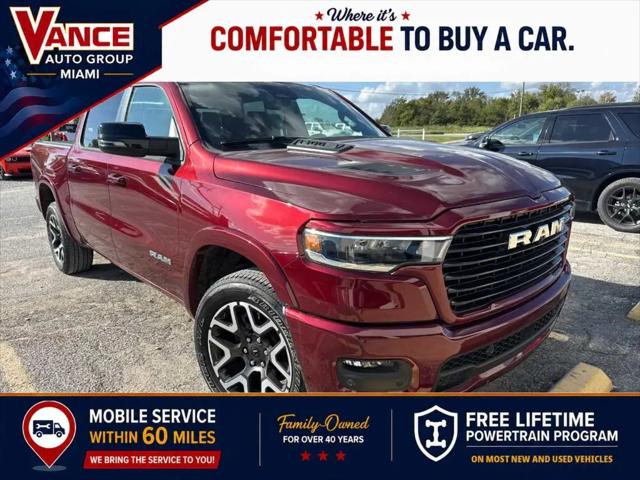 2025 Ram 1500 Laramie Crew Cab 4x4 57 Box for sale in Miami, OK