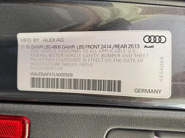 2020 Audi A4 Premium 45 TFSI quattro S tronic