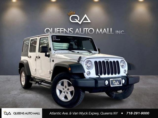 2018 Jeep Wrangler JK Unlimited Sport S 4x4 for sale in Richmond Hill, NY