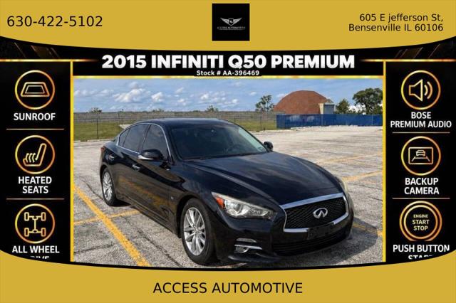 2015 INFINITI Q50 Premium for sale in Bensenville, IL