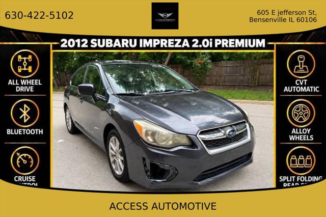 2012 Subaru Impreza 2.0i Premium for sale in Bensenville, IL