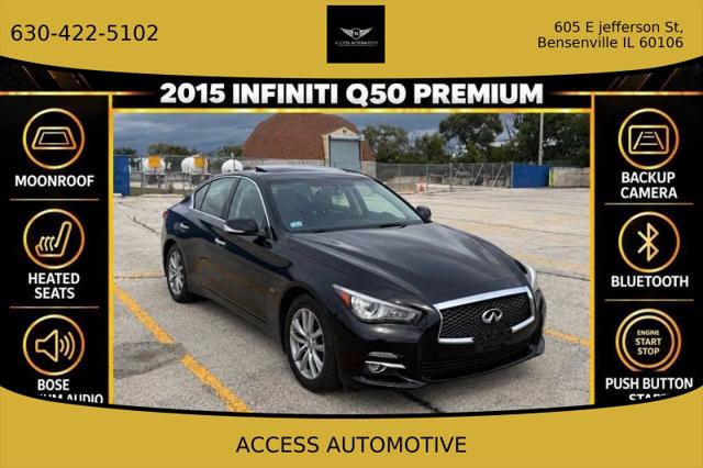 2015 INFINITI Q50 Premium for sale in Bensenville, IL
