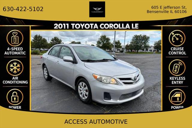 2011 Toyota Corolla LE for sale in Bensenville, IL