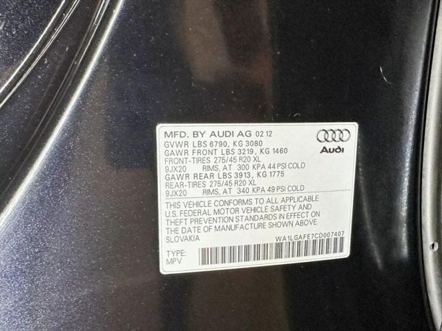 2012 Audi Q7 3.0T Premium