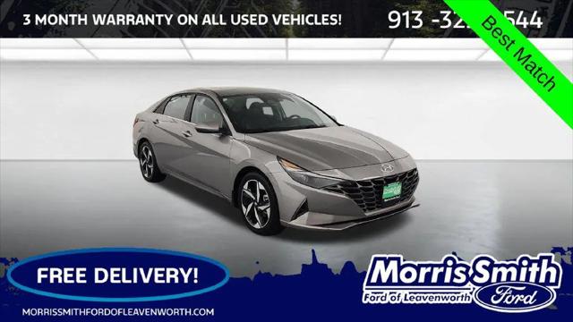 2023 Hyundai Elantra Hybrid Limited for sale in Leavenworth, KS