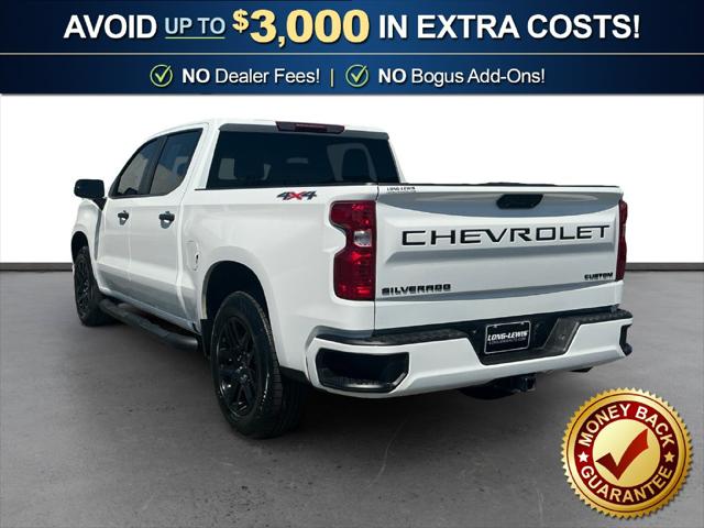 Used 2025 Chevrolet Silverado 1500 4WD Crew Cab Short Bed Custom For Sale in Muscle Shoals, AL