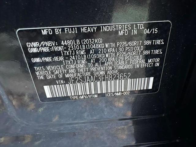 2015 Subaru Forester 2.5i