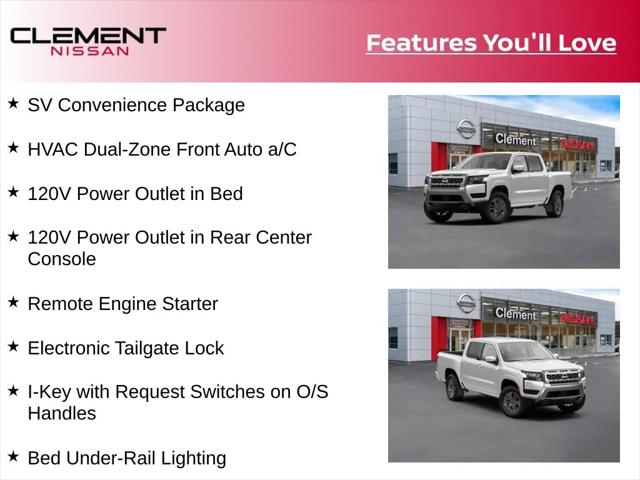 2026 Nissan Frontier Crew Cab SV 4x4