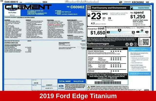 2019 Ford Edge Titanium