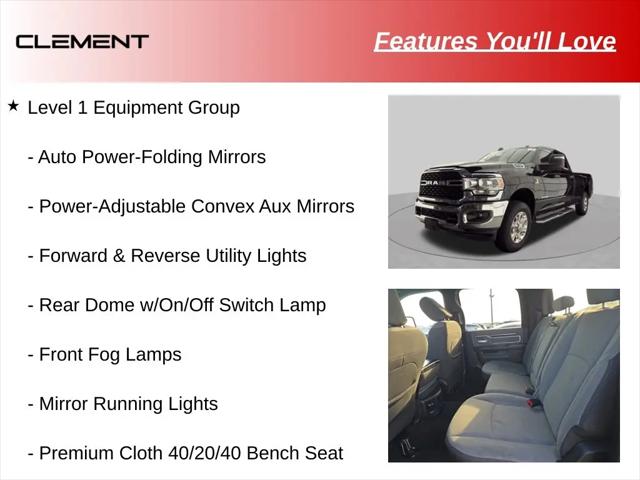 2023 Ram 3500 Big Horn Crew Cab 4x4 8 Box