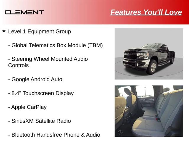 2023 Ram 3500 Big Horn Crew Cab 4x4 8 Box