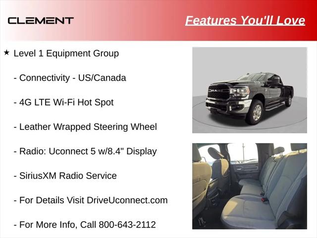 2023 Ram 3500 Big Horn Crew Cab 4x4 8 Box