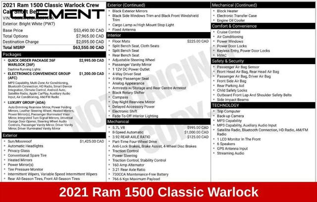 2021 Ram 1500 SLT
