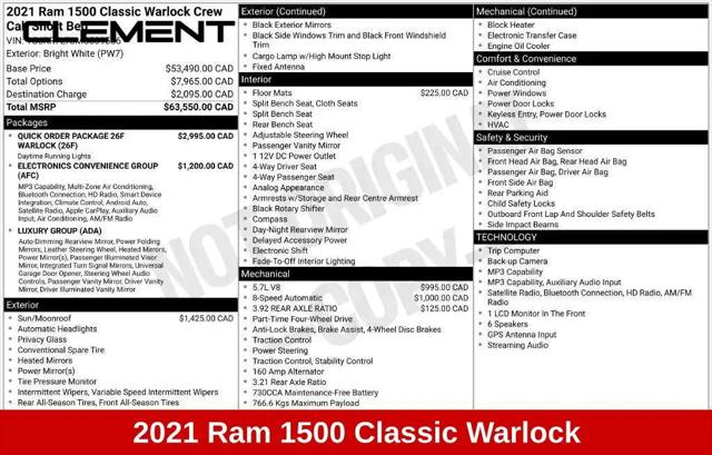 2021 Ram 1500 SLT