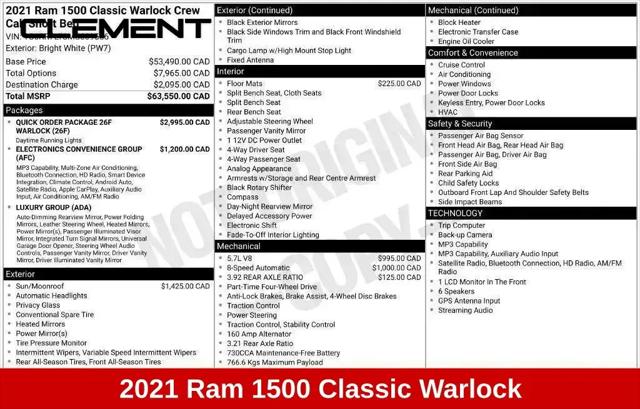 2021 Ram 1500 SLT