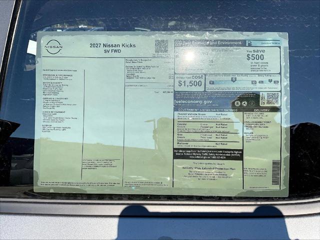 2027 Nissan Kicks SV