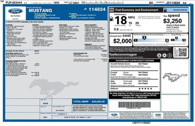 2018 Ford Mustang GT