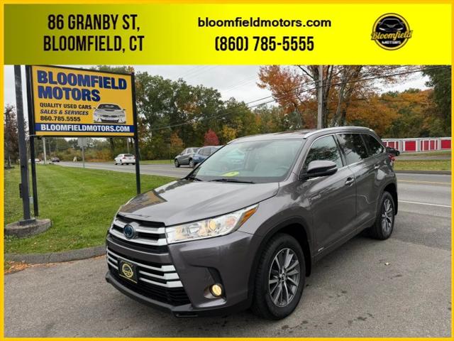 2018 Toyota Highlander Hybrid XLE for sale in Bloomfield, CT