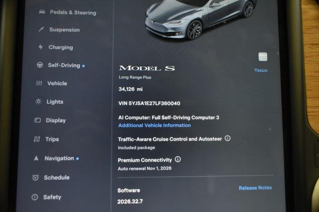 2020 Tesla Model S Long Range Plus Dual Motor All-Wheel Drive